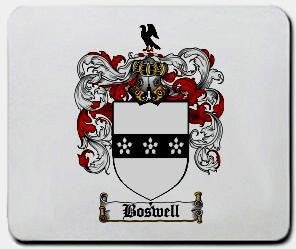 Boswell coat of arms mouse pad