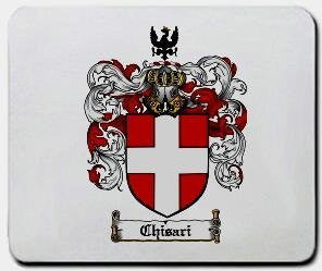 Chisari coat of arms mouse pad