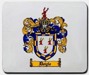 Doyle coat of arms mouse pad
