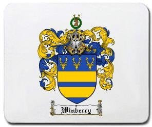 Winberry coat of arms mouse pad