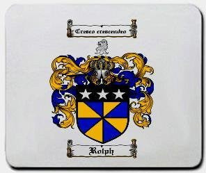 Rolph coat of arms mouse pad