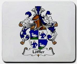 Loffler coat of arms mouse pad