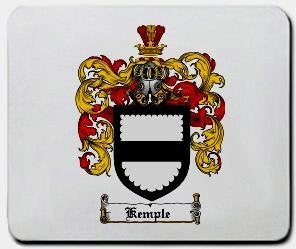 Kemple coat of arms mouse pad