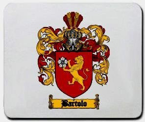 Bartolo coat of arms mouse pad