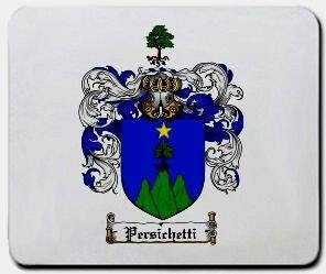 Persichetti coat of arms mouse pad