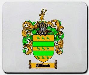 Allwood coat of arms mouse pad