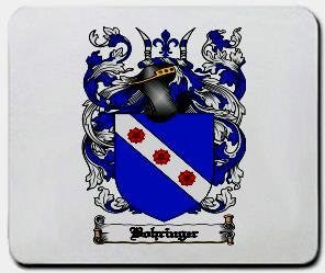 Bohringer coat of arms mouse pad