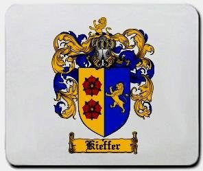 Kieffer coat of arms mouse pad