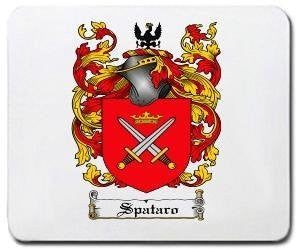 Spataro coat of arms mouse pad