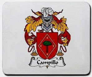 Campillo coat of arms mouse pad