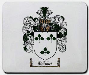 Brisset coat of arms mouse pad