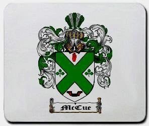 Mccue coat of arms mouse pad