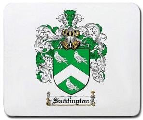 Saddington coat of arms mouse pad