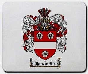Jubenville coat of arms mouse pad