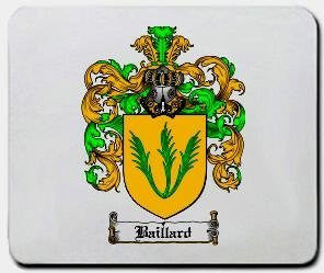 Baillard coat of arms mouse pad