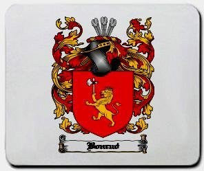 Bonrud coat of arms mouse pad