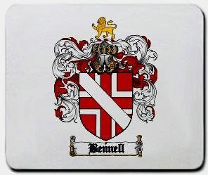Bennell coat of arms mouse pad