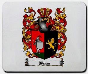 Brum coat of arms mouse pad