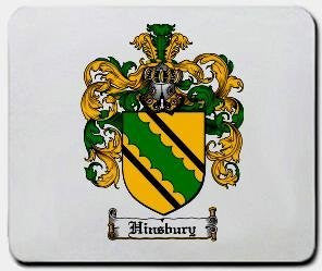 Hinsbury coat of arms mouse pad