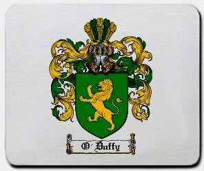O'duffy coat of arms mouse pad