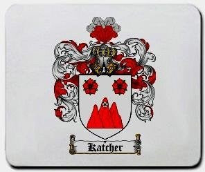 Katcher coat of arms mouse pad