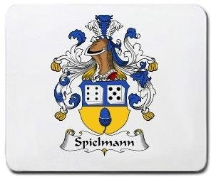 Spielmann coat of arms mouse pad