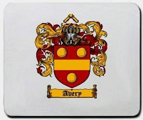 Avery coat of arms mouse pad