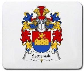 Szedzinski coat of arms mouse pad