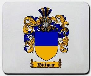 Dittmar coat of arms mouse pad