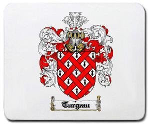 Turgeau coat of arms mouse pad