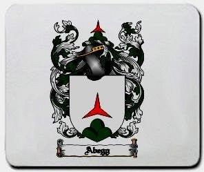 Abegg coat of arms mouse pad