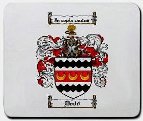 Dodd coat of arms mouse pad