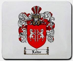 Leiter coat of arms mouse pad