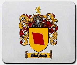 Glotzbach coat of arms mouse pad