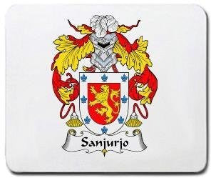 Sanjurjo coat of arms mouse pad