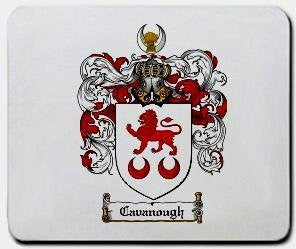 Cavanough coat of arms mouse pad