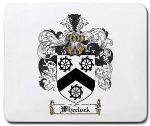 Wheelock coat of arms mouse pad