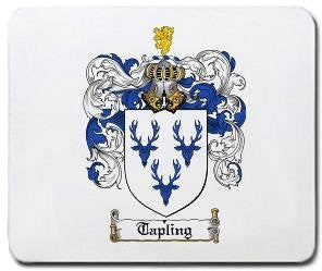 Tapling coat of arms mouse pad