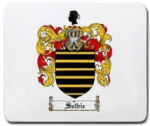 Selbie coat of arms mouse pad