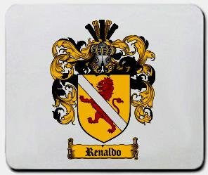 Renaldo coat of arms mouse pad