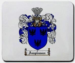 Ampleman coat of arms mouse pad