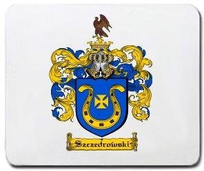 Szczedrowski coat of arms mouse pad