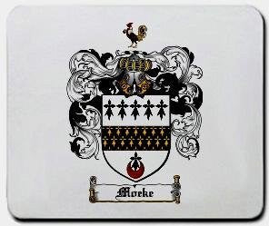 Moeke coat of arms mouse pad