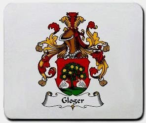 Gloger coat of arms mouse pad