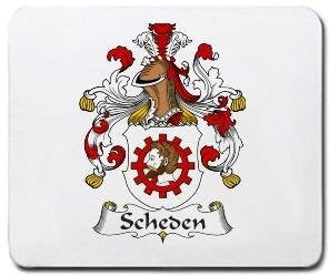 Scheden coat of arms mouse pad