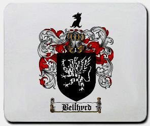 Bellhyrd coat of arms mouse pad