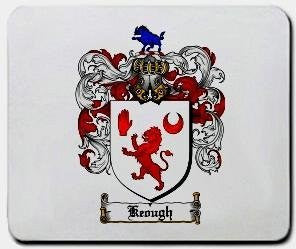 Keough coat of arms mouse pad