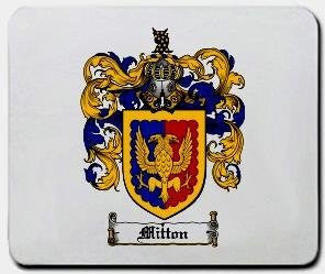 Mitton coat of arms mouse pad