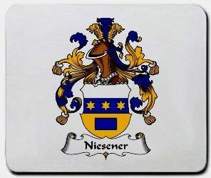 Niesener coat of arms mouse pad