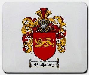 O'falvey coat of arms mouse pad